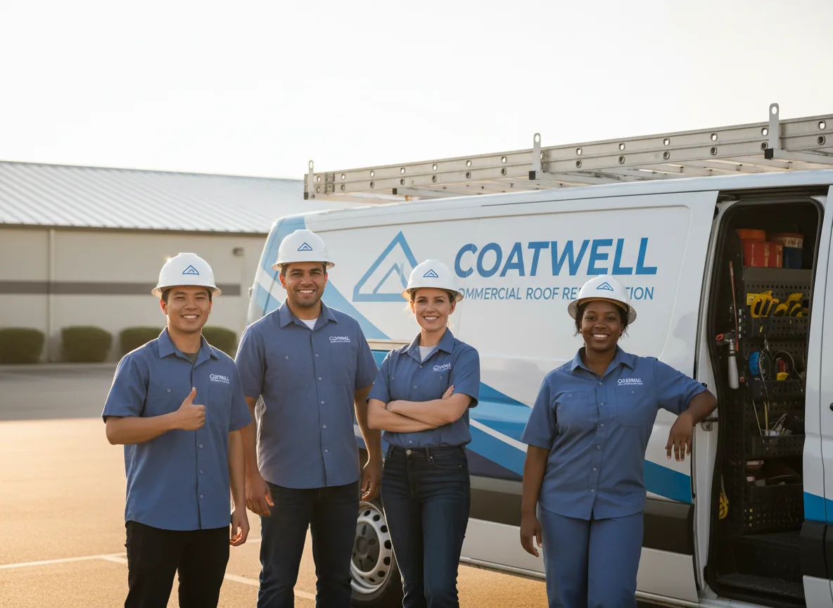 Commercial roof coating company in Saint Anne, IL